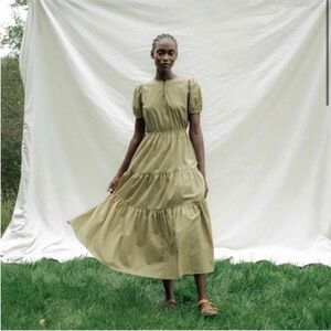 Christy Dawn the Robin Dress in Willow Daisy Dot